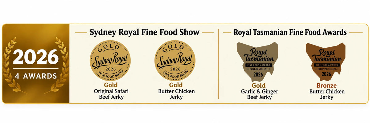 Mallory's Jerky award-winning products and food awards