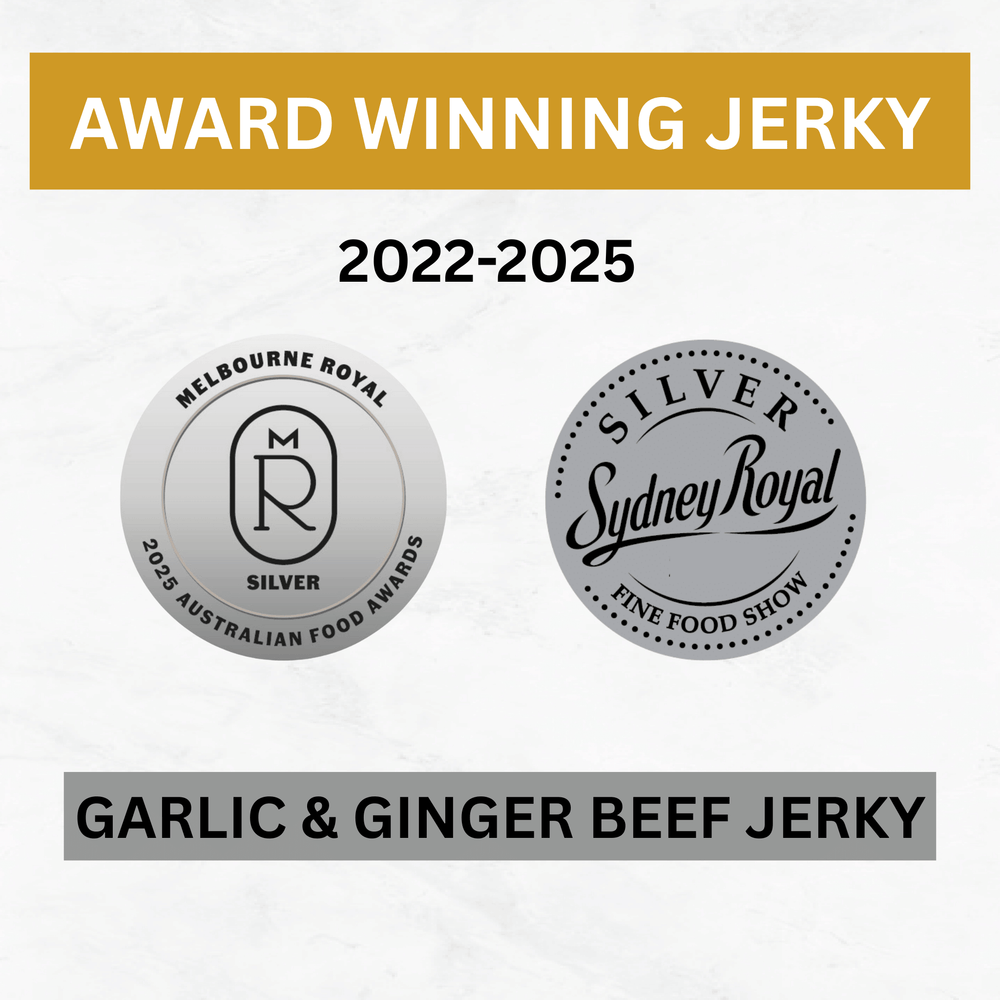 Garlic & Ginger Beef Jerky