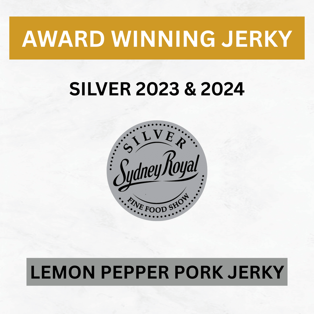 Lemon Pepper Pork Jerky