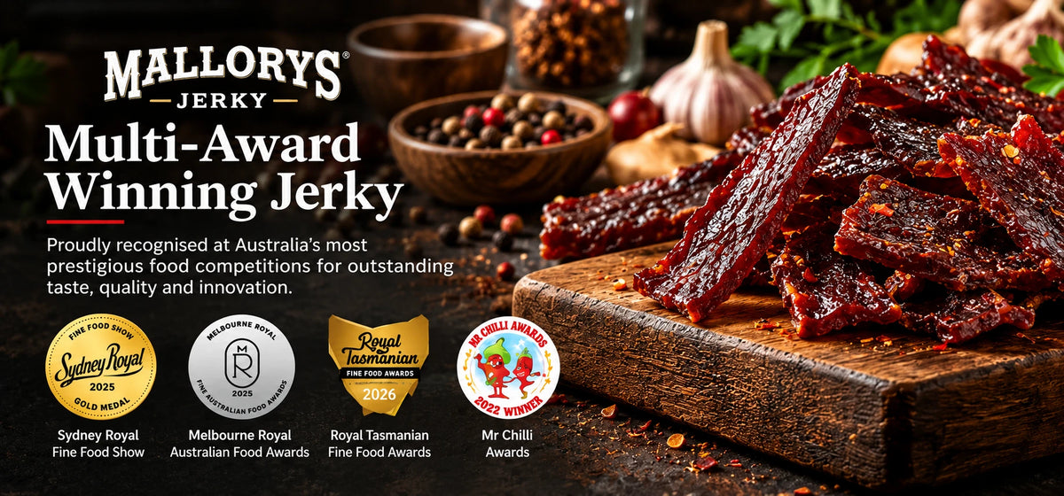 Mallory's Jerky award-winning products and food awards