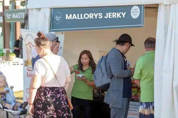 MALCOLM AND LORY AT THE MARKETS